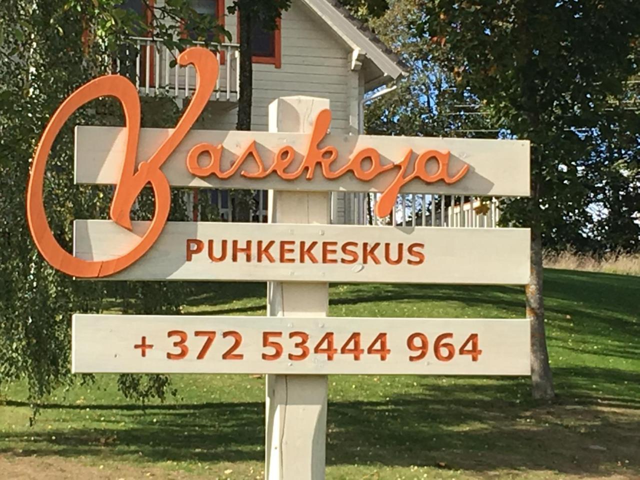 Vasekoja Holiday Center Vahtseliina 외부 사진
